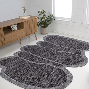 Jasper Modern Rustic Abstract Indoor/Outdoor Area Rug